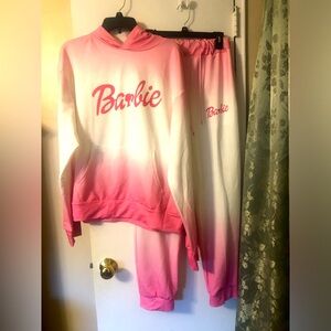 Barbie 2 piece set sweatshirt and pants